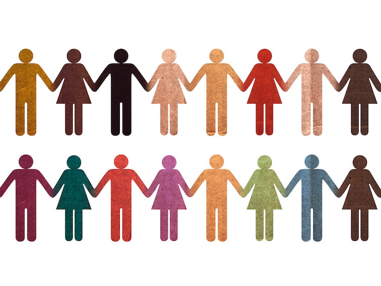 Illustration of diversity among people