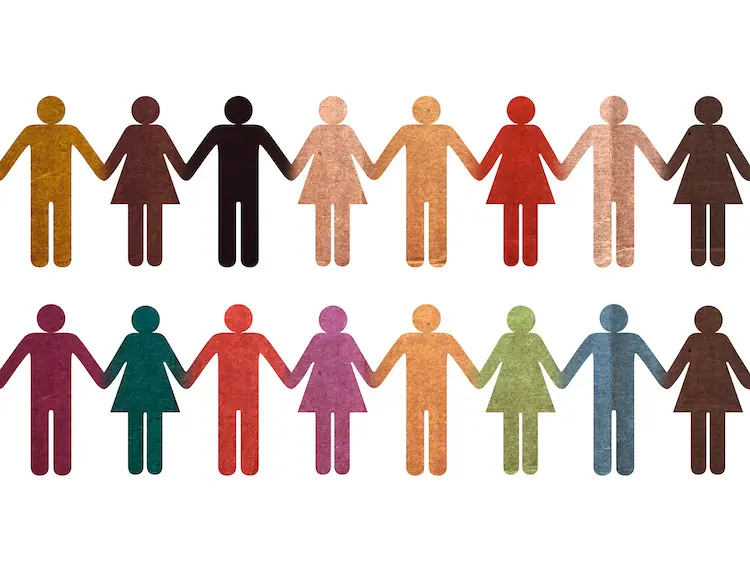 Illustration of diversity among people