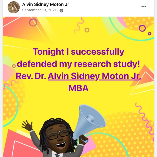 ABD Success Story: Alvin Sidney Moton Jr