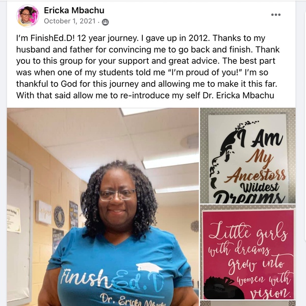 ABD Success Story: Ericka Mbachu